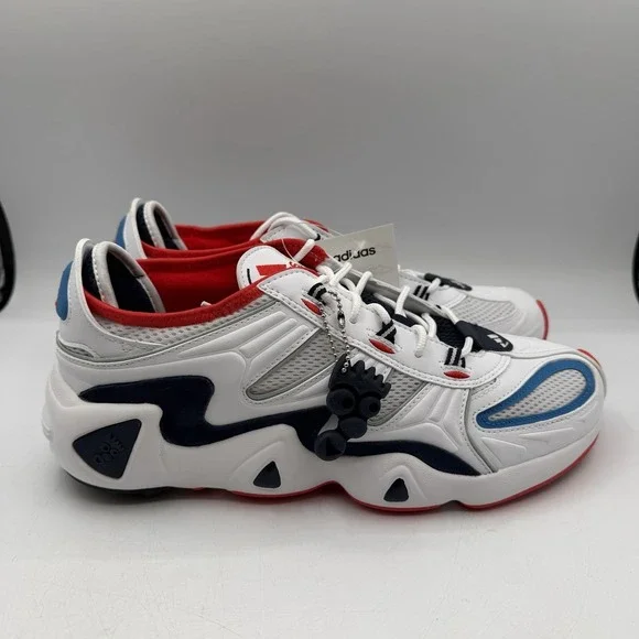 Adidas FYW S-97 OG Salvation Shoes Mens Size 9.5 White/Blue/Red Sneakers G27704 - Picture 2 of 10